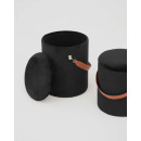 Набір пуфів Chest T125 / 2 Black / Brown